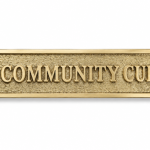 Custom Engraved Brass Name Plaque, Business or Home Door Sign, Rectangular
