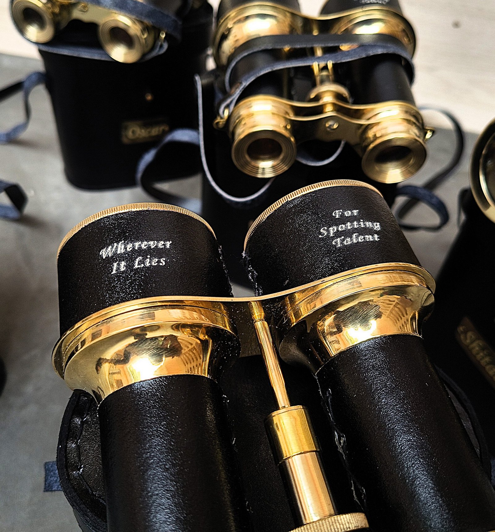 Vintage Brass Binoculars with Leather Case – Personalized Nautical Binoculars, Antique-Style Maritime Gift & Collectible | SIFAAT WORLD - Image 5